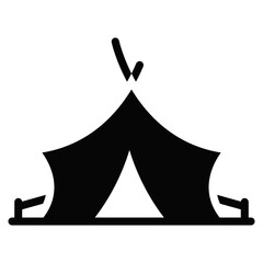 Tent Vector Icons