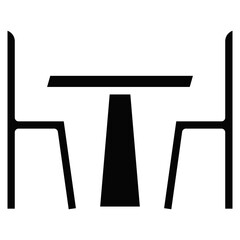 Dinner Table Vector Icons