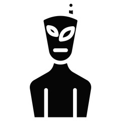 Extraterrestrial Vector Icons