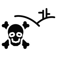 Skull Island Vector Icons