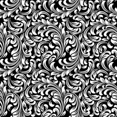 Damask Graphic Ornament Floral Design