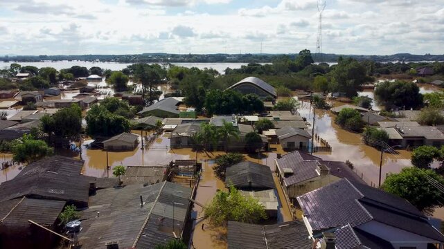 Enchente no Rio Grande do Sul