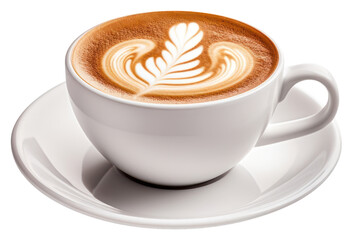 PNG Coffee latte drink cup.