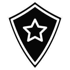 Police Shield Vector Icons