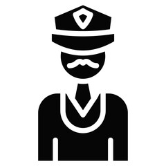 Policeman Vector Icons