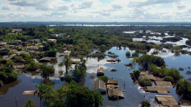 Enchente no Rio Grande do Sul