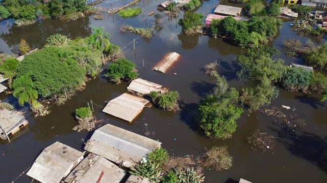 Enchente no Rio Grande do Sul