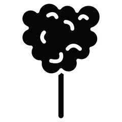 Cotton Candy Vector Icons