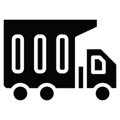 Dump Truck Vector Icons