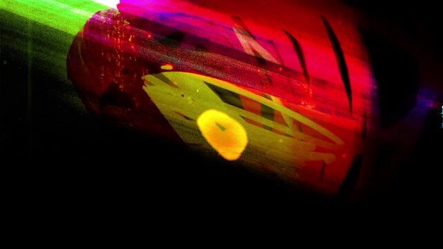MESMERIZING film overlay with vibrant colors!