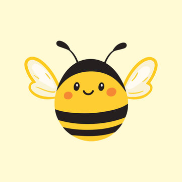 recommend clip art: Cute bee cartoon mascot illustration