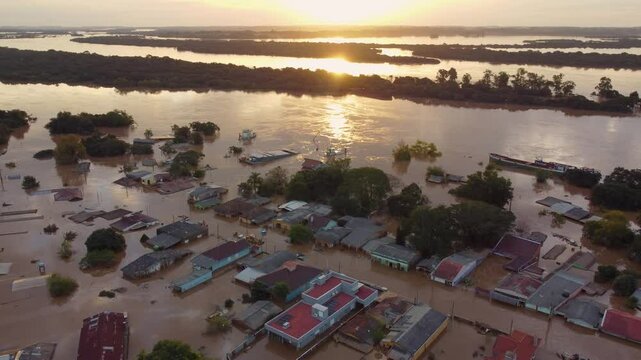 Enchente no Rio Grande do Sul