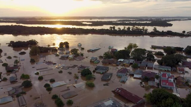 Enchente no Rio Grande do Sul