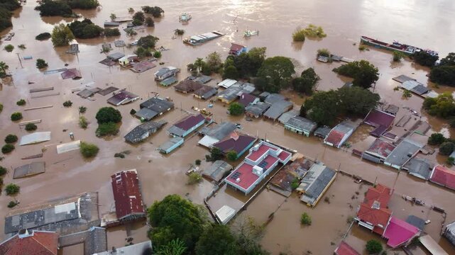 Enchente no Rio Grande do Sul