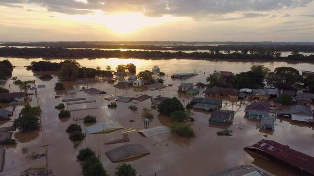 Enchente no Rio Grande do Sul