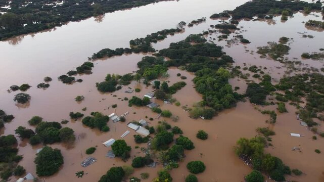 Enchente no Rio Grande do Sul