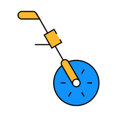 odometry equipment line icon vector. odometry equipment sign. isolated symbol illustration