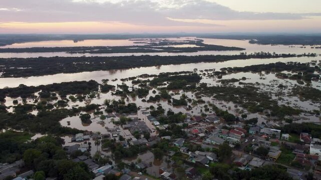 Enchente no Rio Grande do Sul