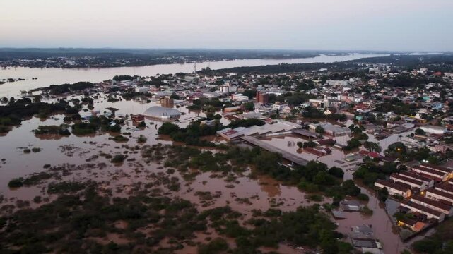 Enchente no Rio Grande do Sul