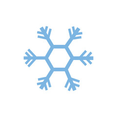 blue/black Snow icon. snowflake icon vector. Snowflakes template. Snowflakes icons. snowflake freeze winter logo.