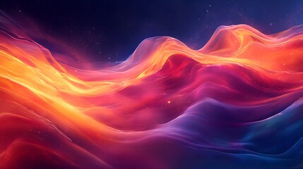 Obraz premium Energetic bold patterns with dynamic colors and futuristic high tech design details background