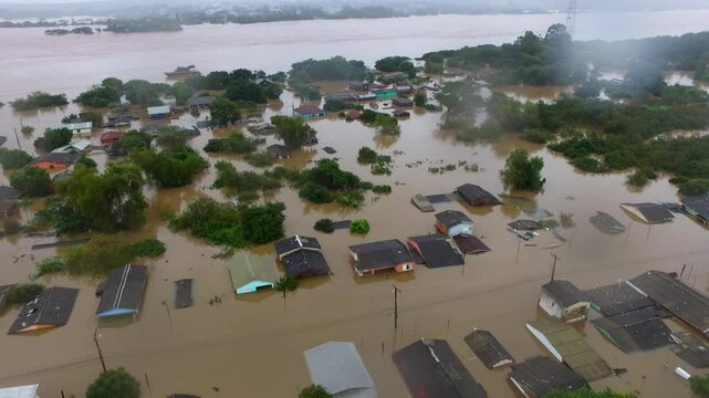 Enchente no Rio Grande do Sul