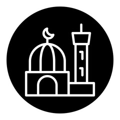 Mosque Vector Icons