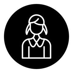 Daughter Vector Icons