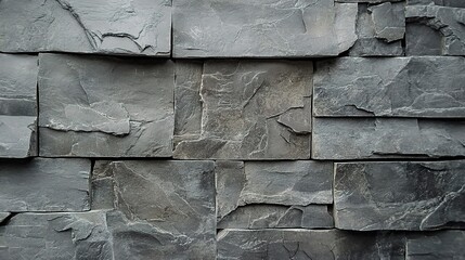 Textured Dark Stone Wall Background