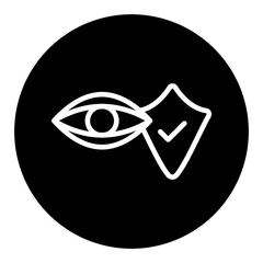 Security Vision Vector Icons