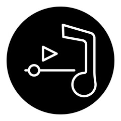 Music Player Vector Icons