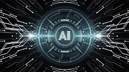 Abstract digital data background. Art can be used in the description of network abilities, technological processes, digital storages, science, education, etc.