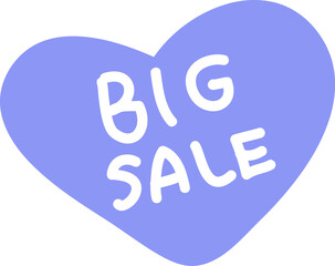Big Sale Heart Banner