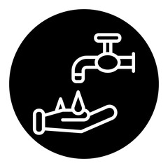 Washing Hands Vector Icons