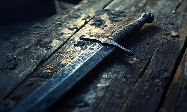 A fantasy long sword