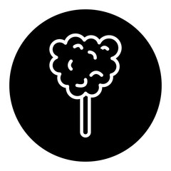 Cotton Candy Vector Icons