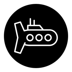 Submarine Vector Icons