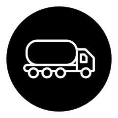 Oil Tanker Vector Icons