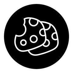 Obraz premium Christmas Cookie Vector Icons