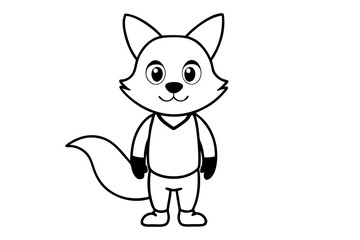 Animal Fox Clipart & Vector Designs - Cartoon, Line Art & Cutter-Friendly Graphics, Fox vector designs: cartoons, line art, and clipart for printable and cutter-friendly projects