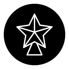 Christmas Tree Topper Vector Icons