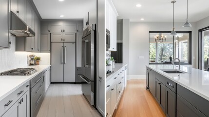 Fototapeta premium Modern Kitchen Interior Design