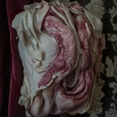 Obraz premium Abstract Sculpture: Organic Forms and Textures