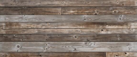 Obraz premium rustic, horizontal wooden plank wall.