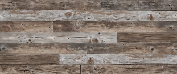 Naklejka premium rustic, horizontal wooden plank wall.