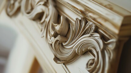 An exquisite and elegant frame design, perfect for showcasing artwork, photographs, or certificates. This illustration features intricate details and refined craftsmanship