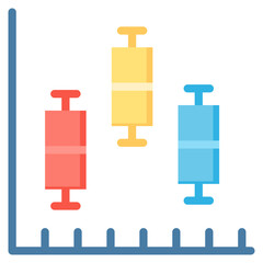Fototapeta premium Box Plot Icon
