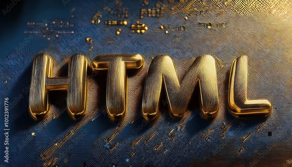 Poster exploring the significance of html in web development