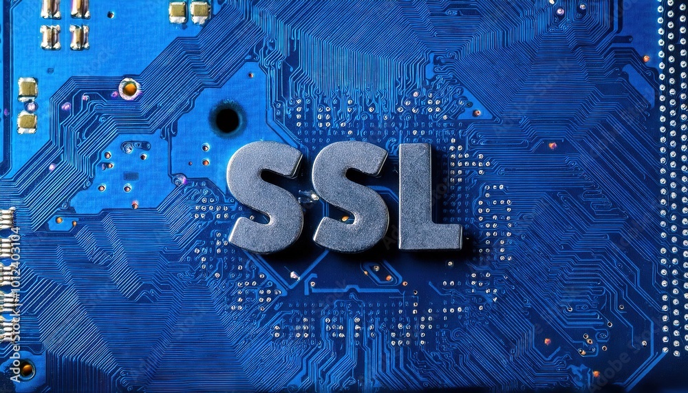 Poster secure socket layer on circuit board