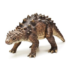 Fototapeta premium Ornithischia, Ankylosaurus isolated on white background 